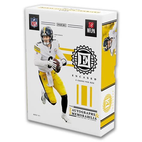 Encased football checklist - Offering only on-card autographs that are also encased, 2020 Panini One Football brings the single-card Hobby box format back to NFL collectors. ... 2020 Panini One Football Autographs. Boasting on-card autographs and auto relics, the 2020 Panini One Football checklist is bursting with signed cards. The Autographs (#/50 or less) ...